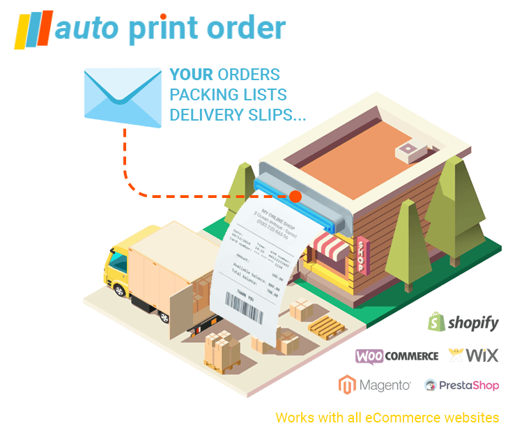 Auto Print Order programme windows